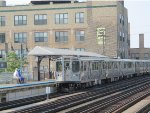 CTA Brown Line Train at Diversey